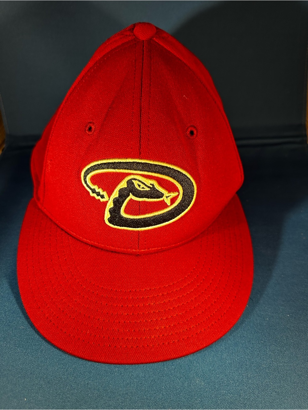 Arizona Diamondbacks OC Sports Hat M/L Fitted Red MLB Team Logo Baseball Cap